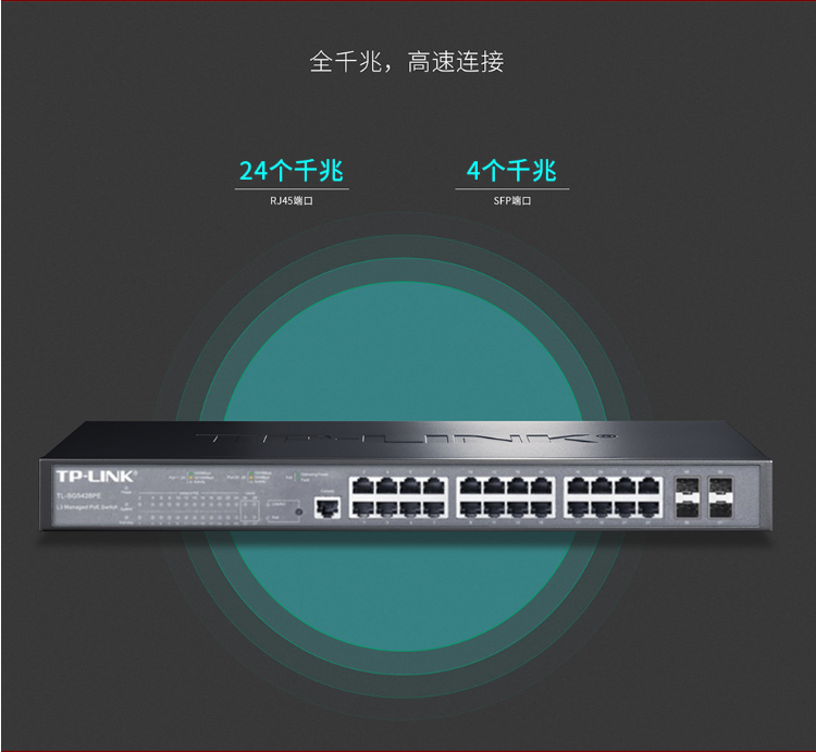 TP-LINK三層網(wǎng)管poe交換機