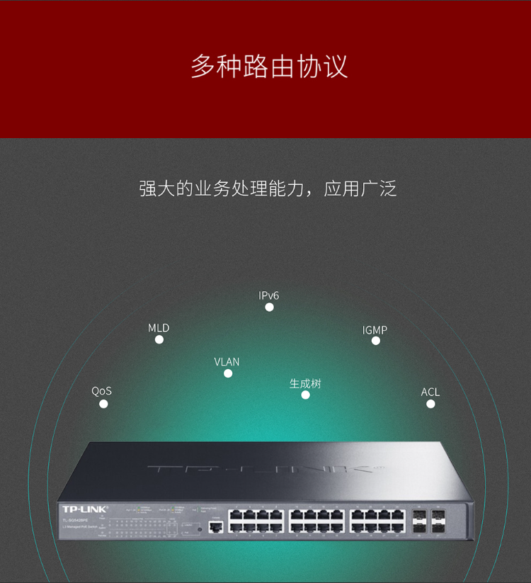 TP-LINK三層網(wǎng)管poe交換機